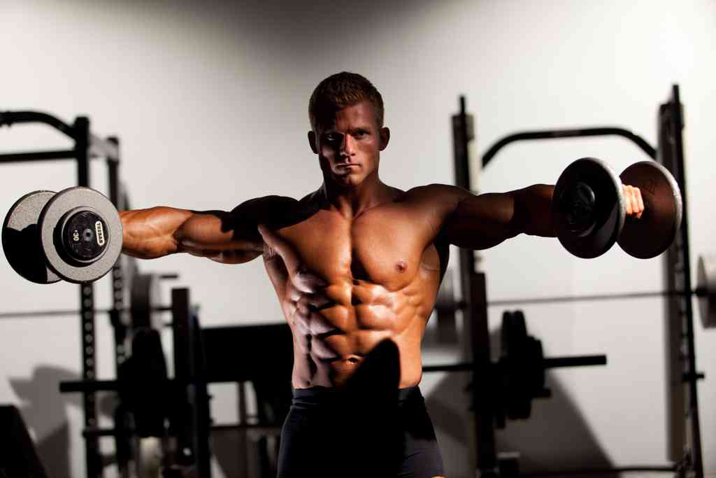 Hombros masa muscular